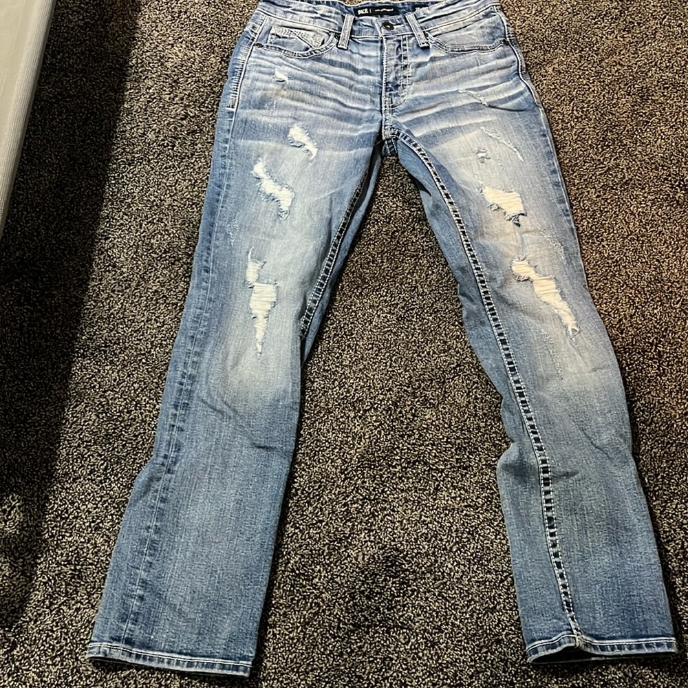 Men’s BKE distressed jeans 28x30